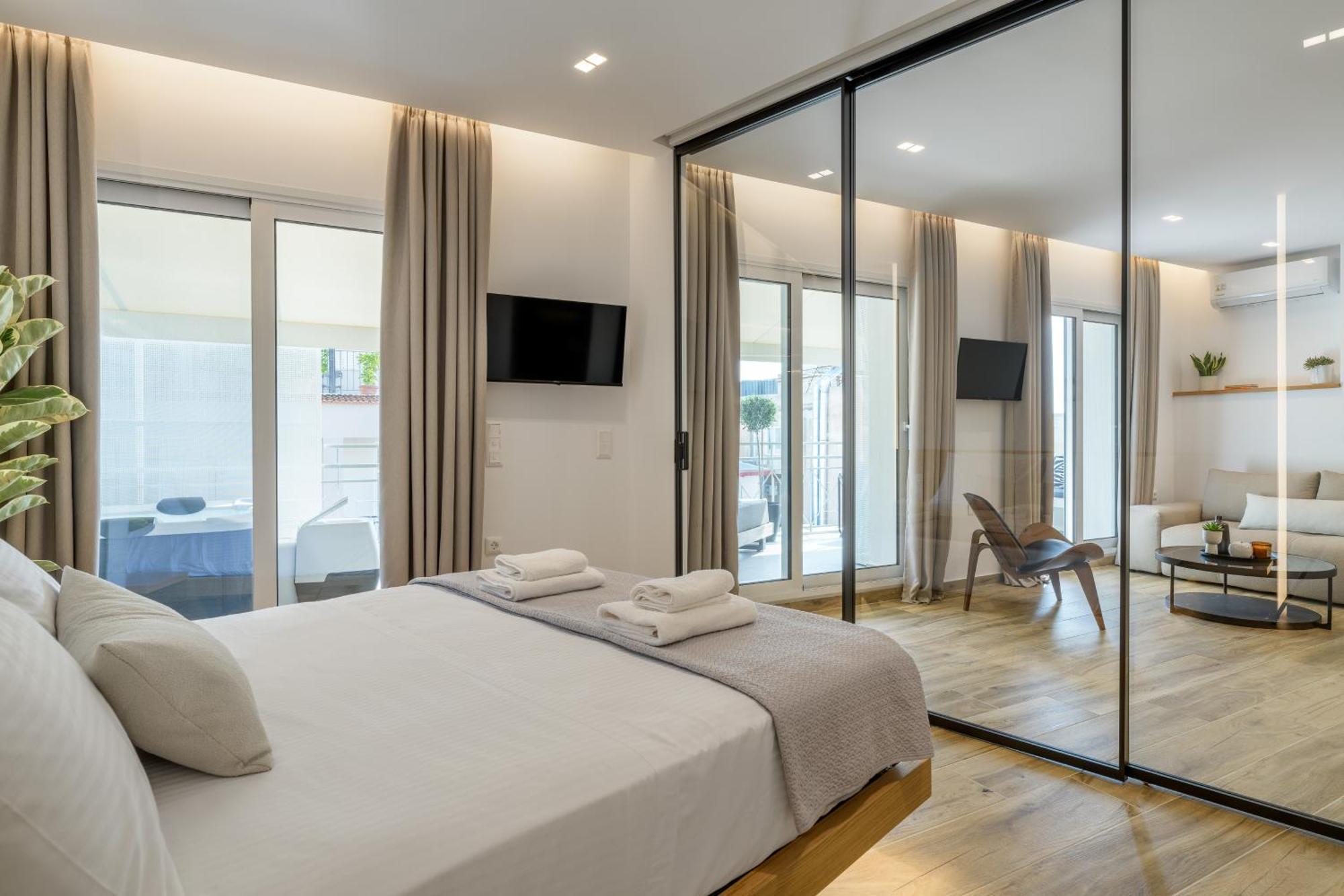 Central Sunny Loft With Plunge Pool Athen Eksteriør billede